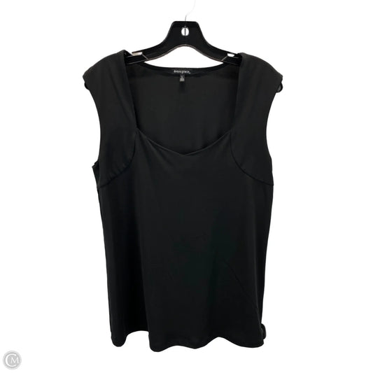 Top Sleeveless By Clothes Mentor In Black, Size: L