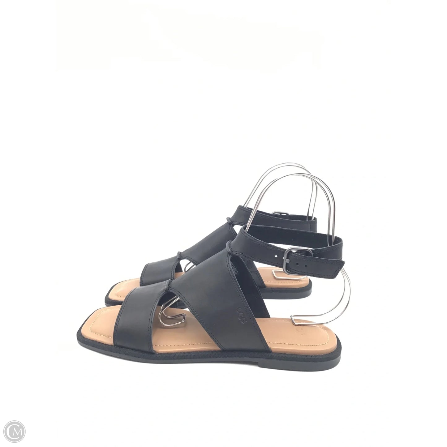 Sandals Designer By Ugg In Black, Size: 10