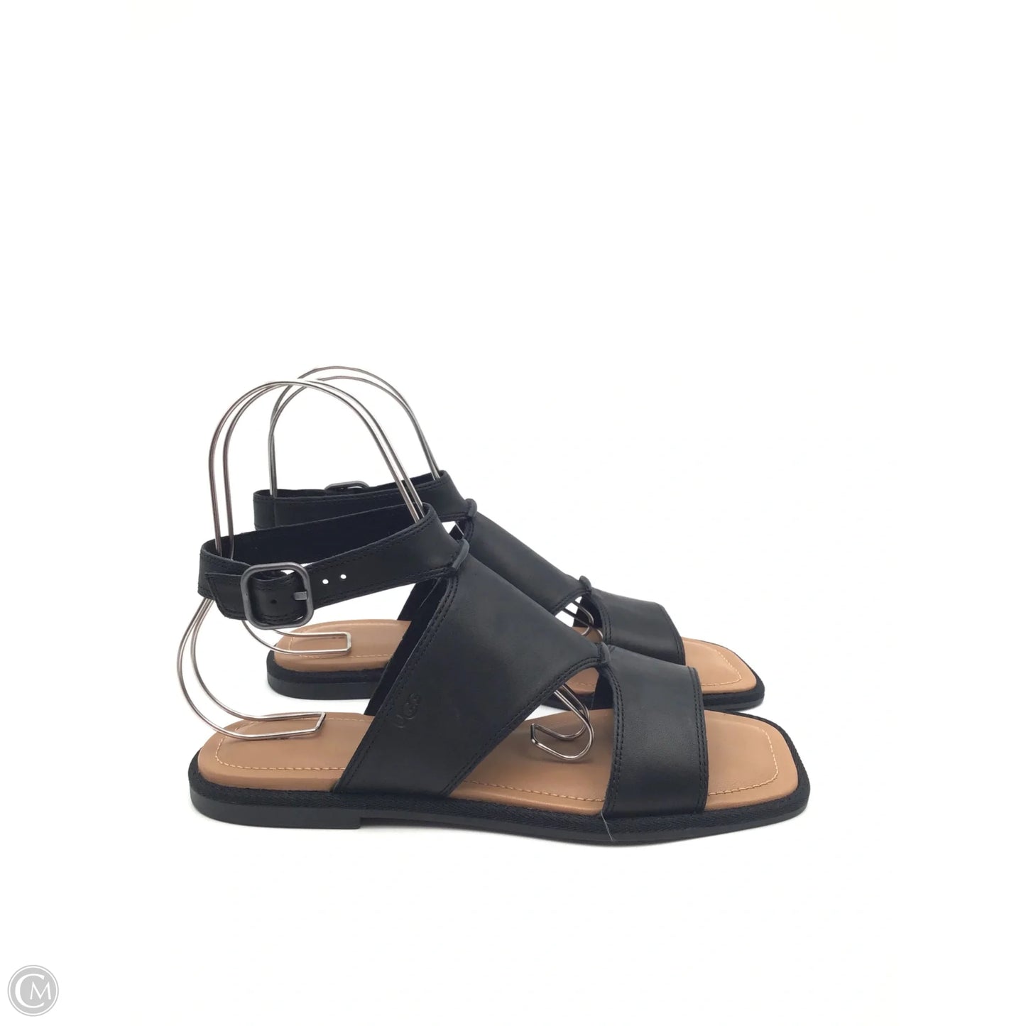 Sandals Designer By Ugg In Black, Size: 10