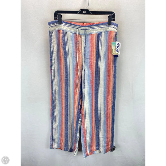 Pants Other By Per Se In Striped Pattern, Size: L