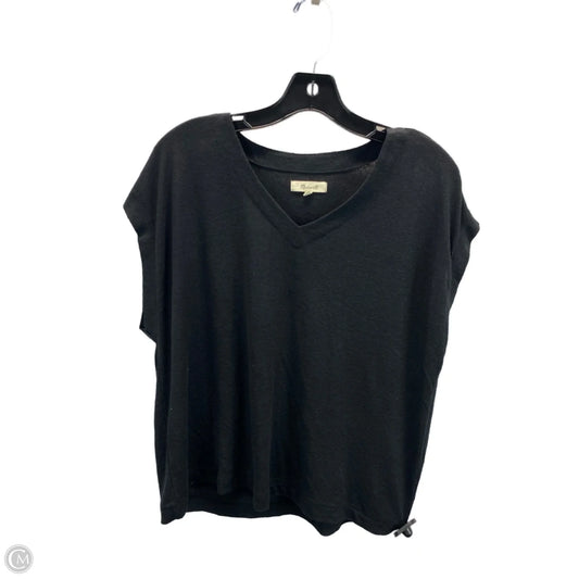 Top Sleeveless By Madewell In Black, Size: M