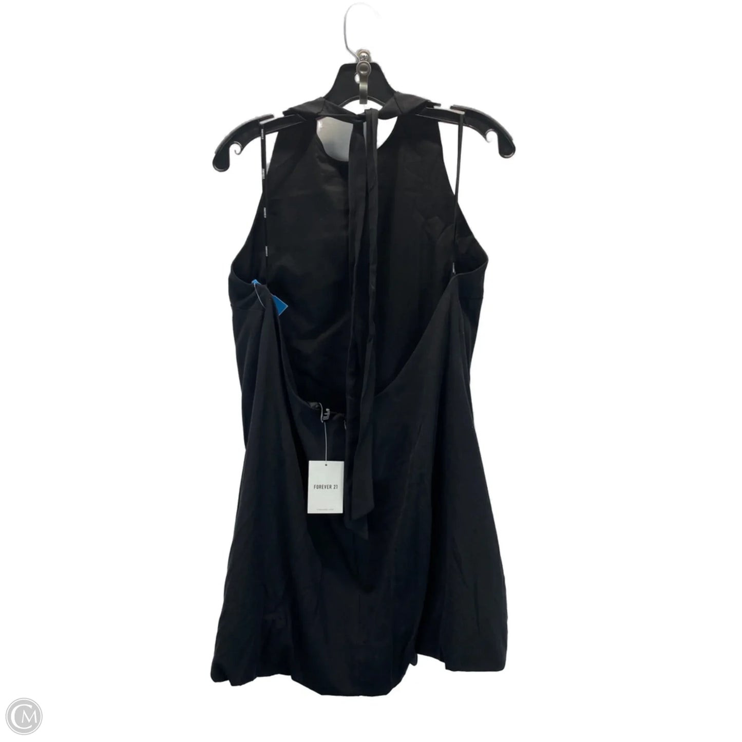 Dress Casual Midi By Forever 21 In Black, Size: Xl