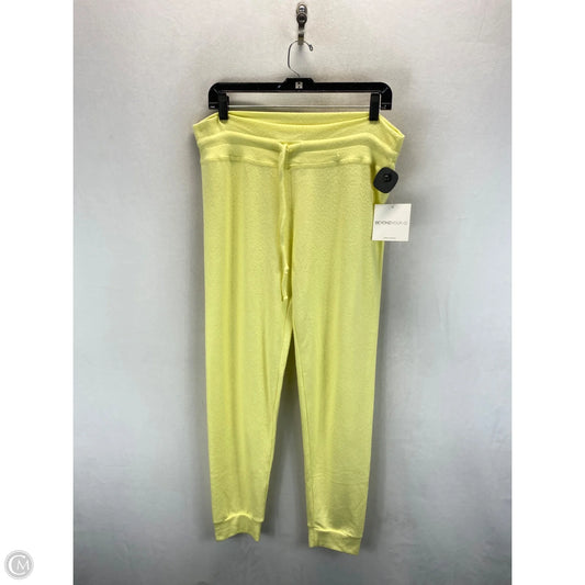 Athletic Pants By Beyond Yoga In Yellow, Size: L