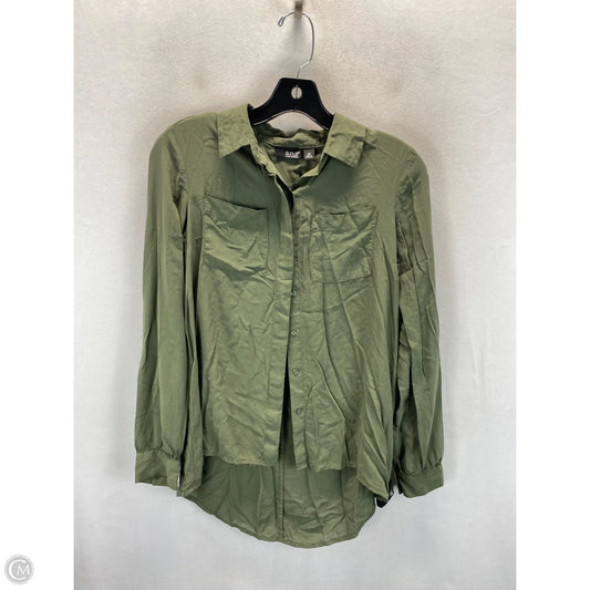 Top Long Sleeve By Ana In Green, Size: Xs
