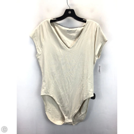 Bodysuit By Old Navy In Beige, Size: Xl