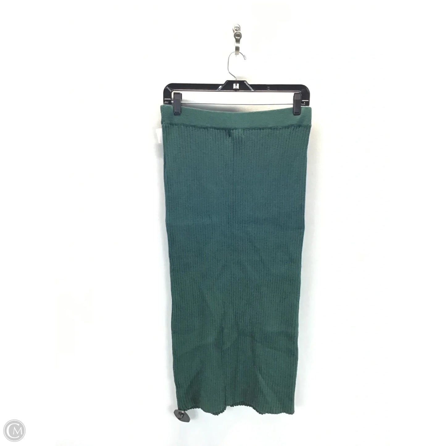 Skirt Midi By Ninety Woman In Green, Size: M