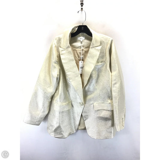 Blazer By Fashion To Figure In Gold, Size: Xl