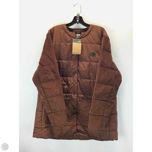 Coat Puffer & Quilted By The North Face In Brown, Size: Xxl