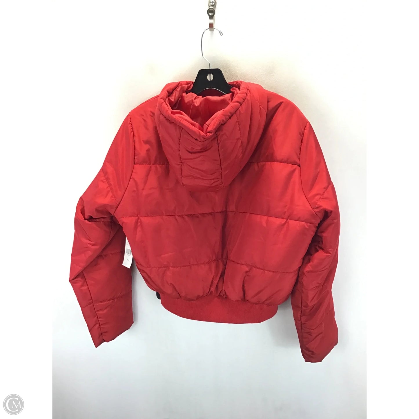 Coat Puffer & Quilted By Fashion To Figure In Red, Size: Xl