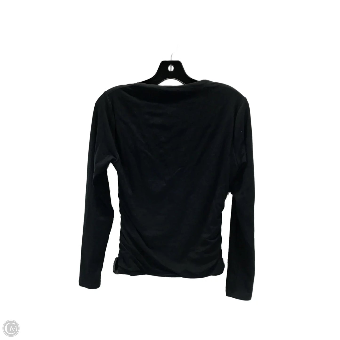 Top Long Sleeve By Abercrombie And Fitch In Black, Size: L