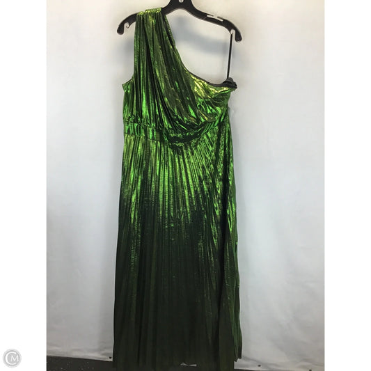 Dress Casual Maxi By Clothes Mentor In Green, Size: 3x