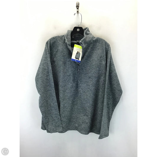 Sweatshirt Crewneck By Eddie Bauer In Grey, Size: L