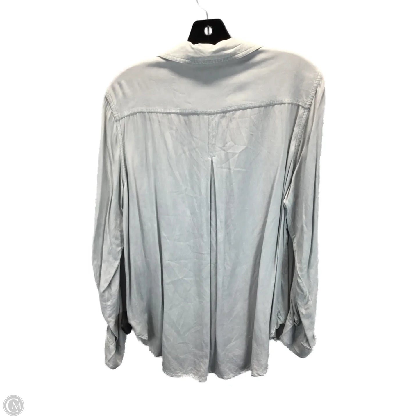 Top Long Sleeve By Velvet Heart In Blue, Size: L