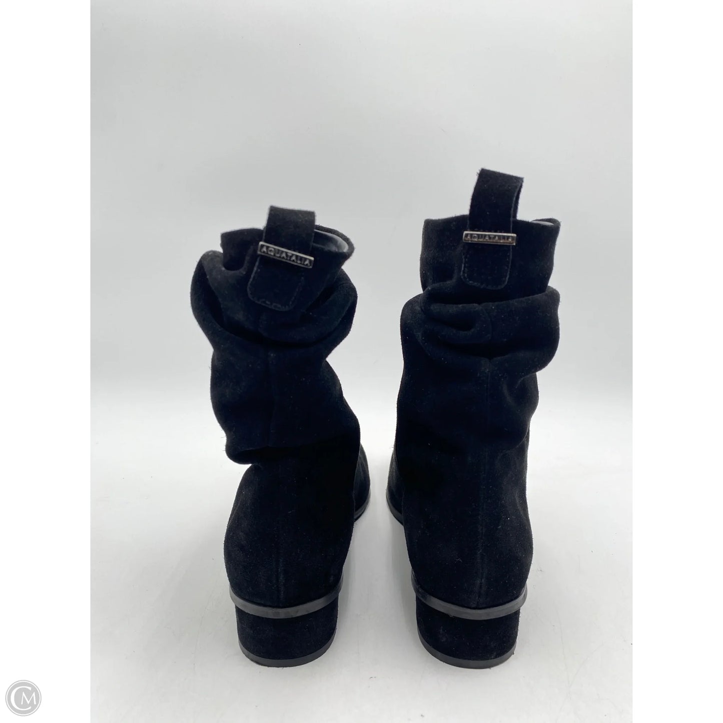 Boots Knee Flats By Aquatalia In Black, Size: 10