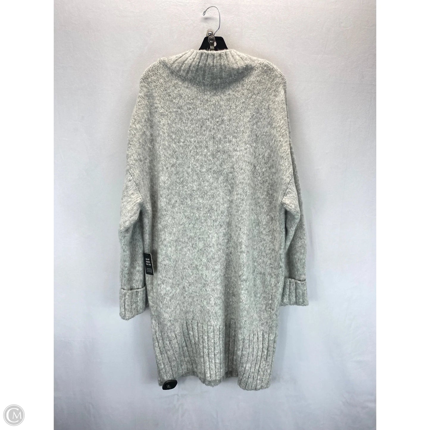 Dress Sweater By Express In Grey, Size: L