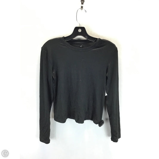 Top Long Sleeve By Kyodan In Black, Size: Xs