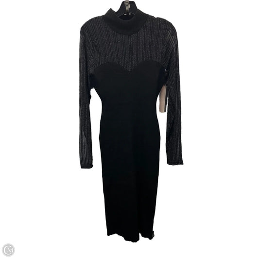 Dress Sweater By Almost Famous In Black, Size: Xl