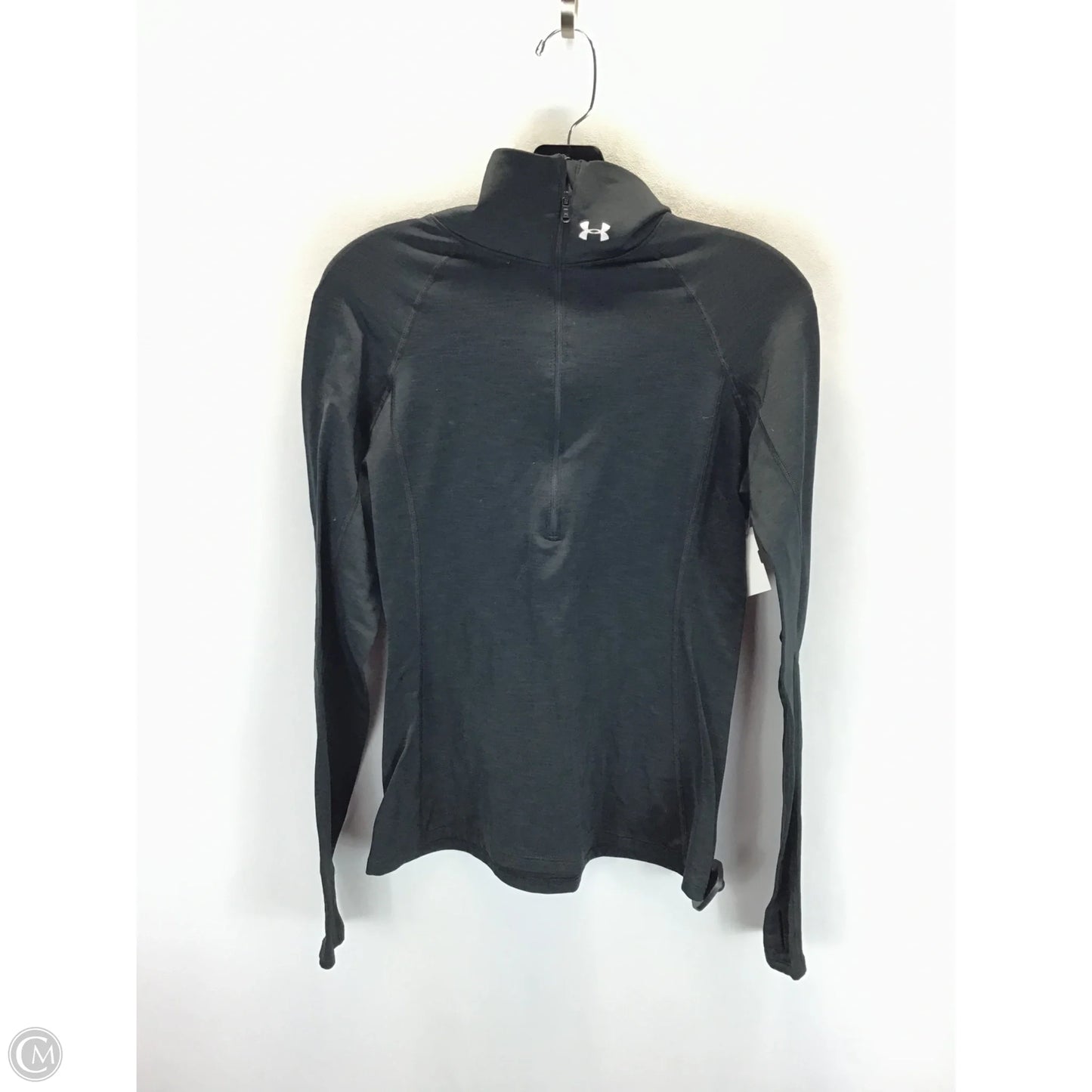 Athletic Jacket By Under Armour In Black, Size: M