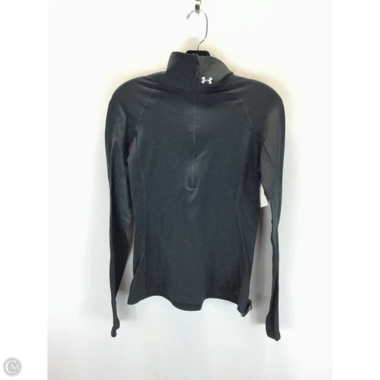 Athletic Jacket By Under Armour In Black, Size: M