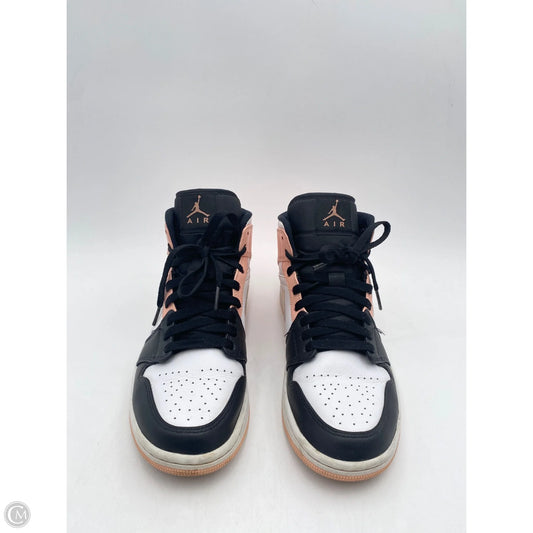 Shoes Sneakers By Nike In Black & Pink, Size: 8