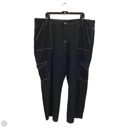 Pants Cargo & Utility By Clothes Mentor In Black, Size: 4x
