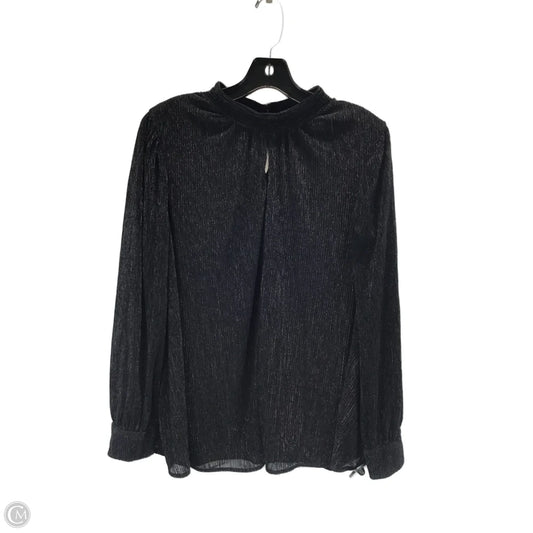 Top Long Sleeve By Lane Bryant In Black, Size: 1x