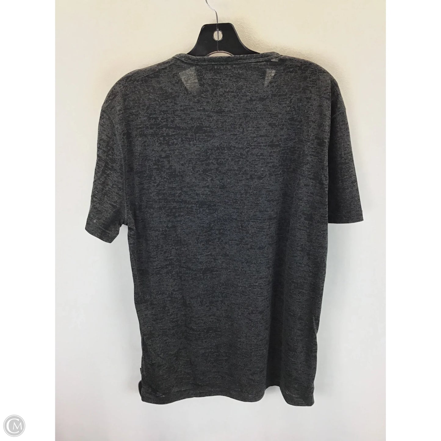 Top Short Sleeve By Clothes Mentor In Black, Size: M