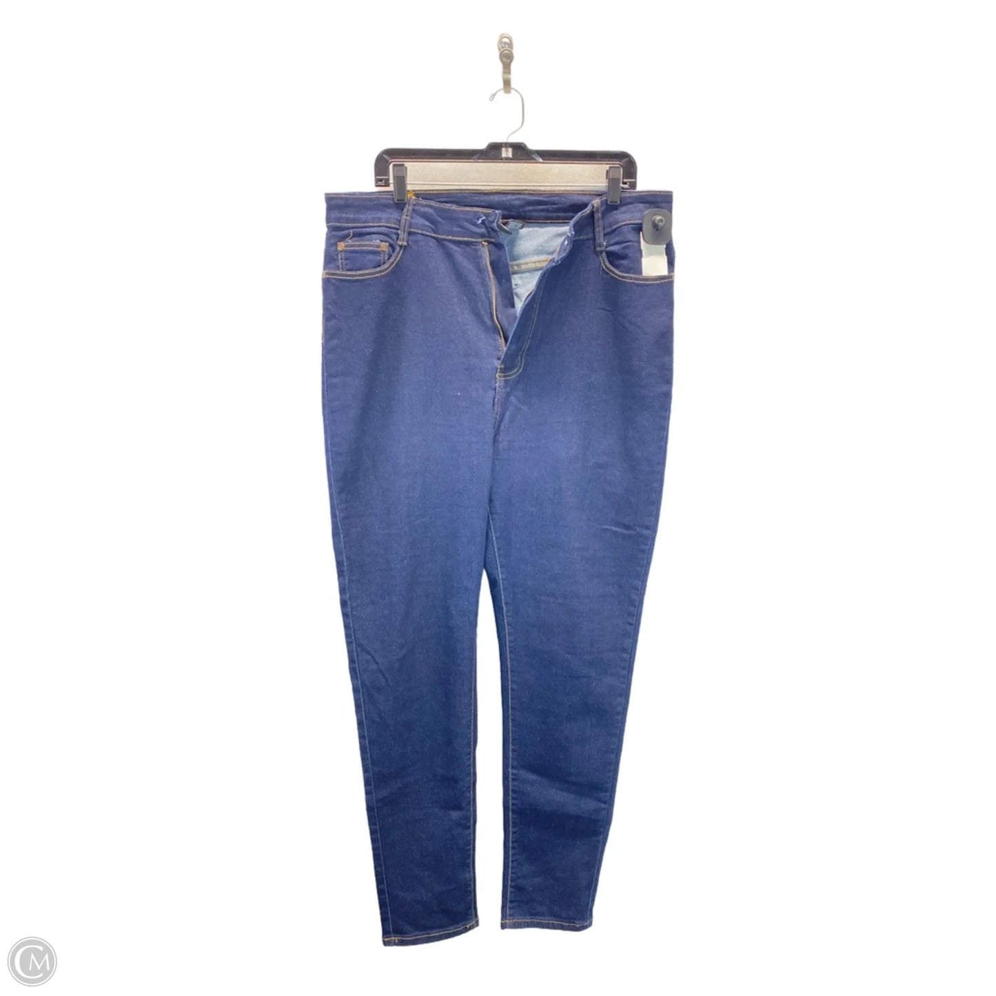 Jeans Skinny By Clothes Mentor In Blue, Size: 3x