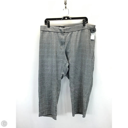 Pants Dress By Amanda + Chelsea In Plaid Pattern, Size: 22