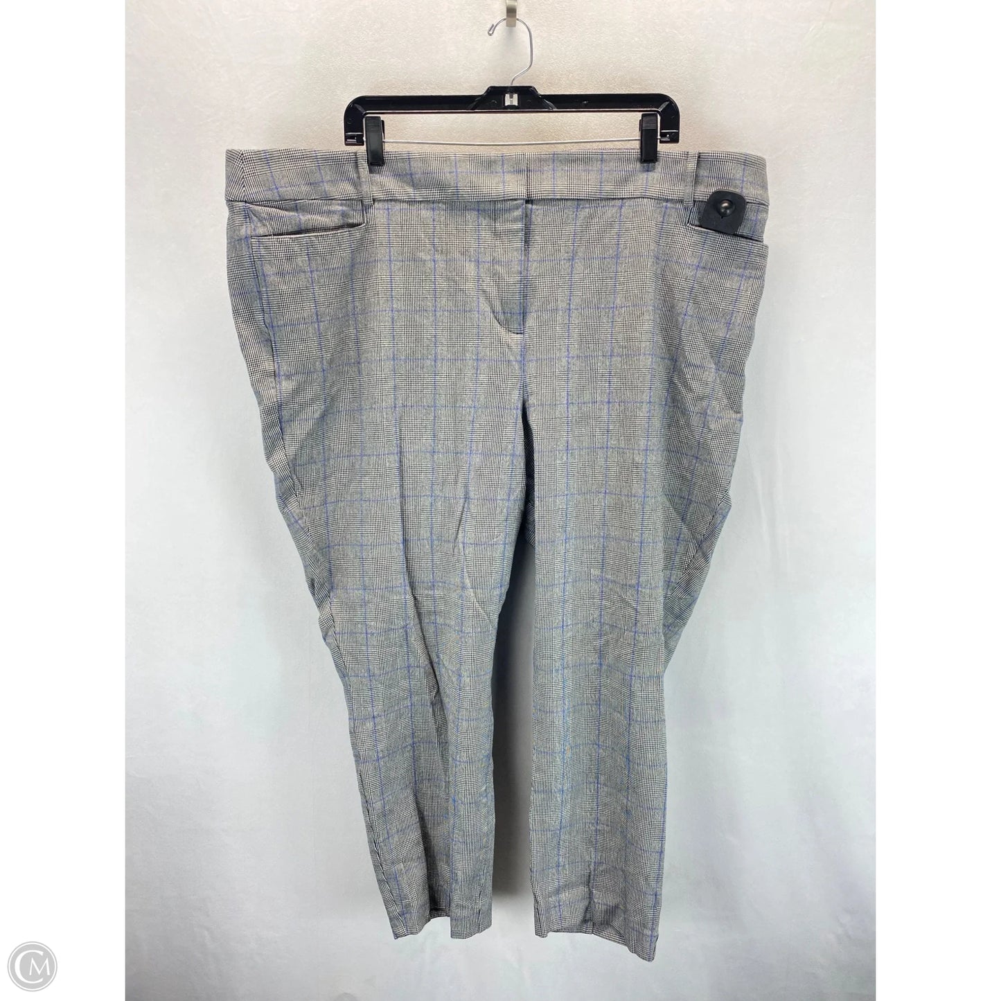 Pants Dress By Loft In Plaid Pattern, Size: 24