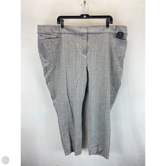 Pants Dress By Loft In Plaid Pattern, Size: 24