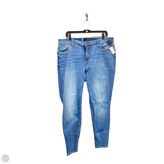 Jeans Skinny By Kut In Blue, Size: 18