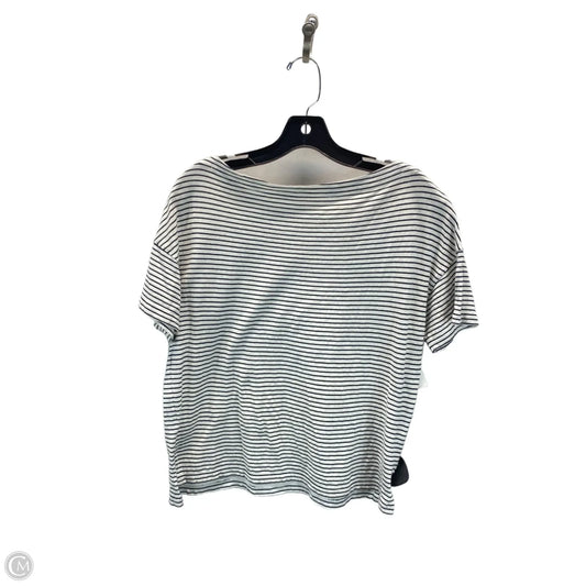 Top Short Sleeve By Vince In Striped Pattern, Size: S