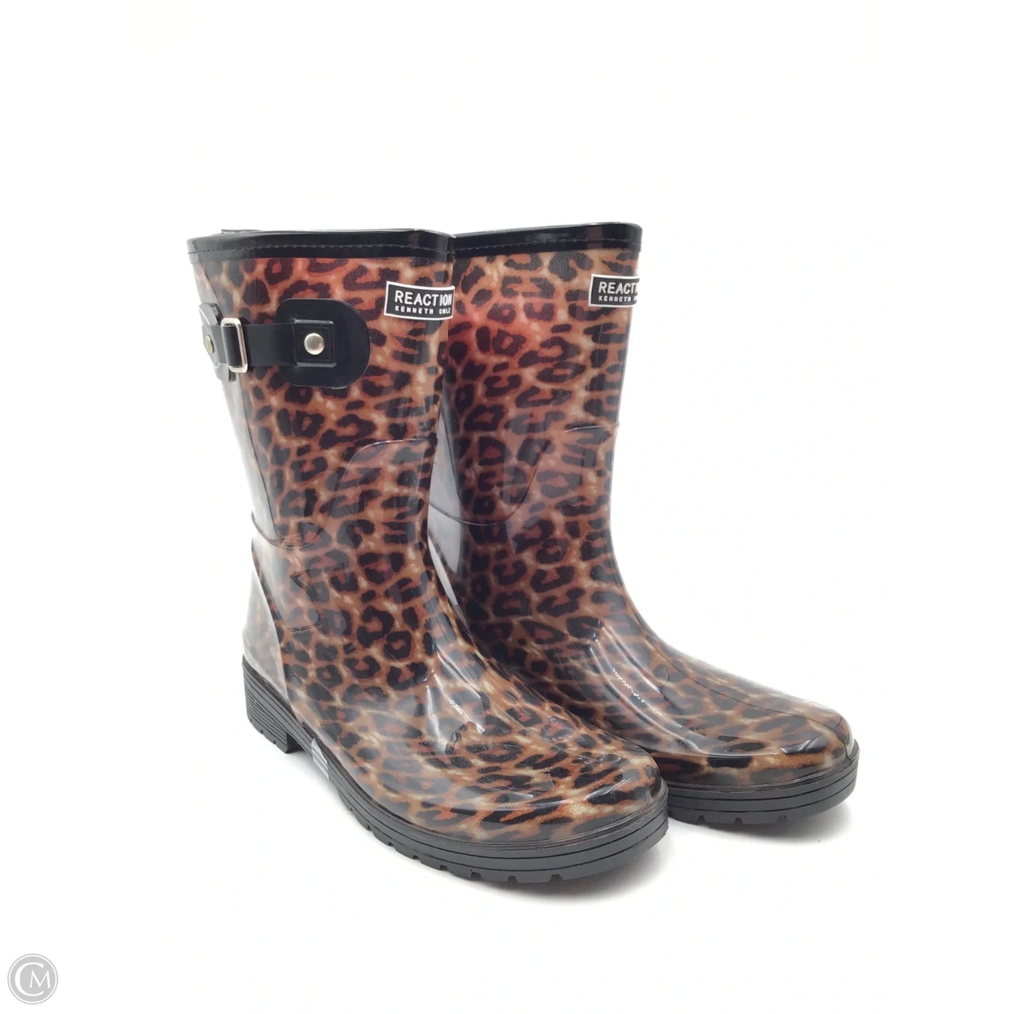 Boots Rain By Kenneth Cole Reaction In Animal Print, Size: 11