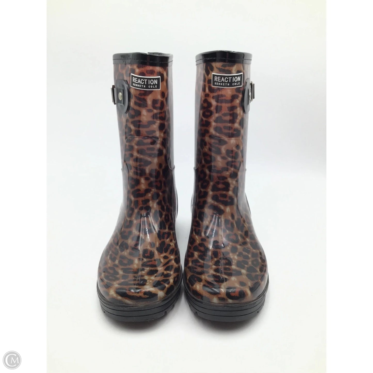 Boots Rain By Kenneth Cole Reaction In Animal Print, Size: 11