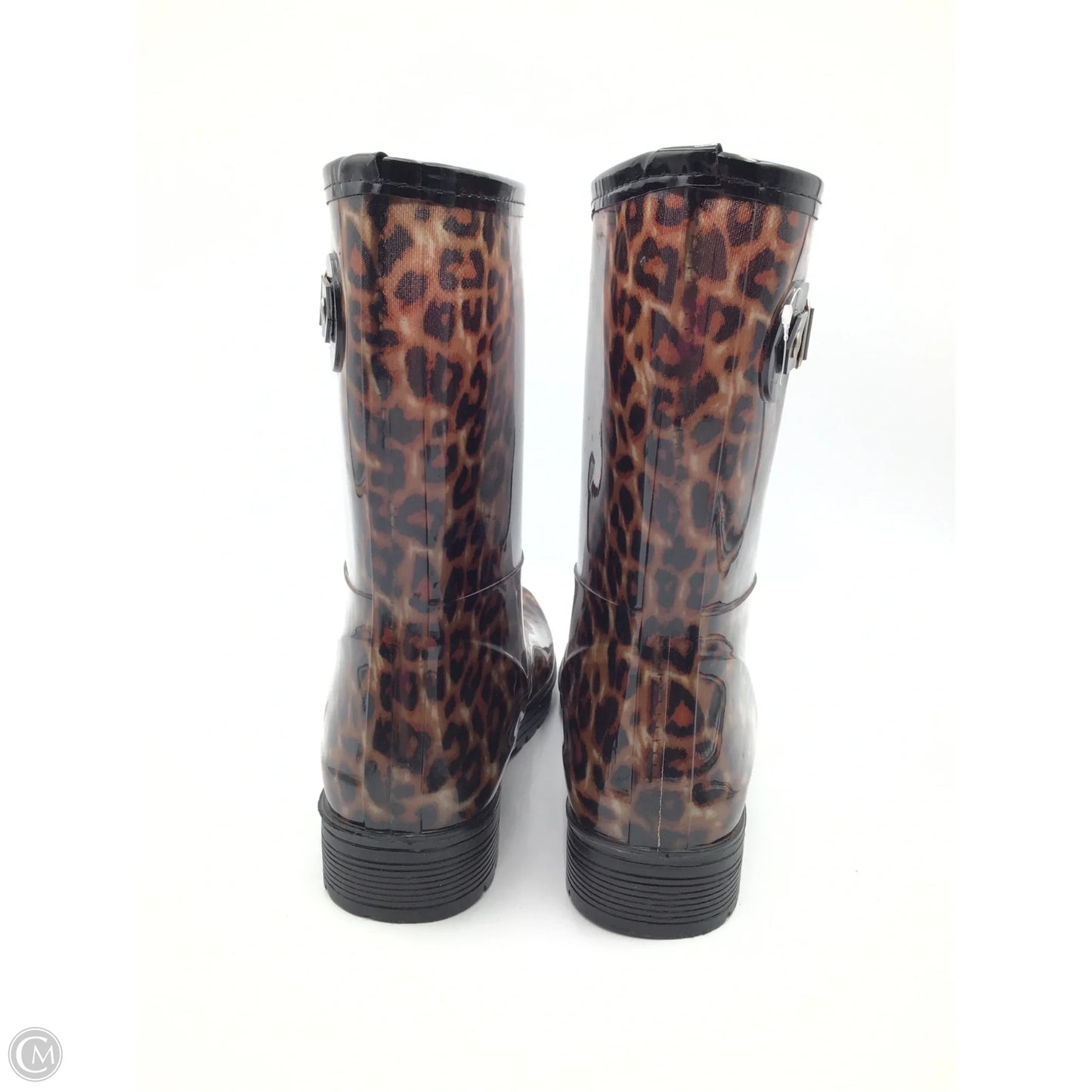 Boots Rain By Kenneth Cole Reaction In Animal Print, Size: 11