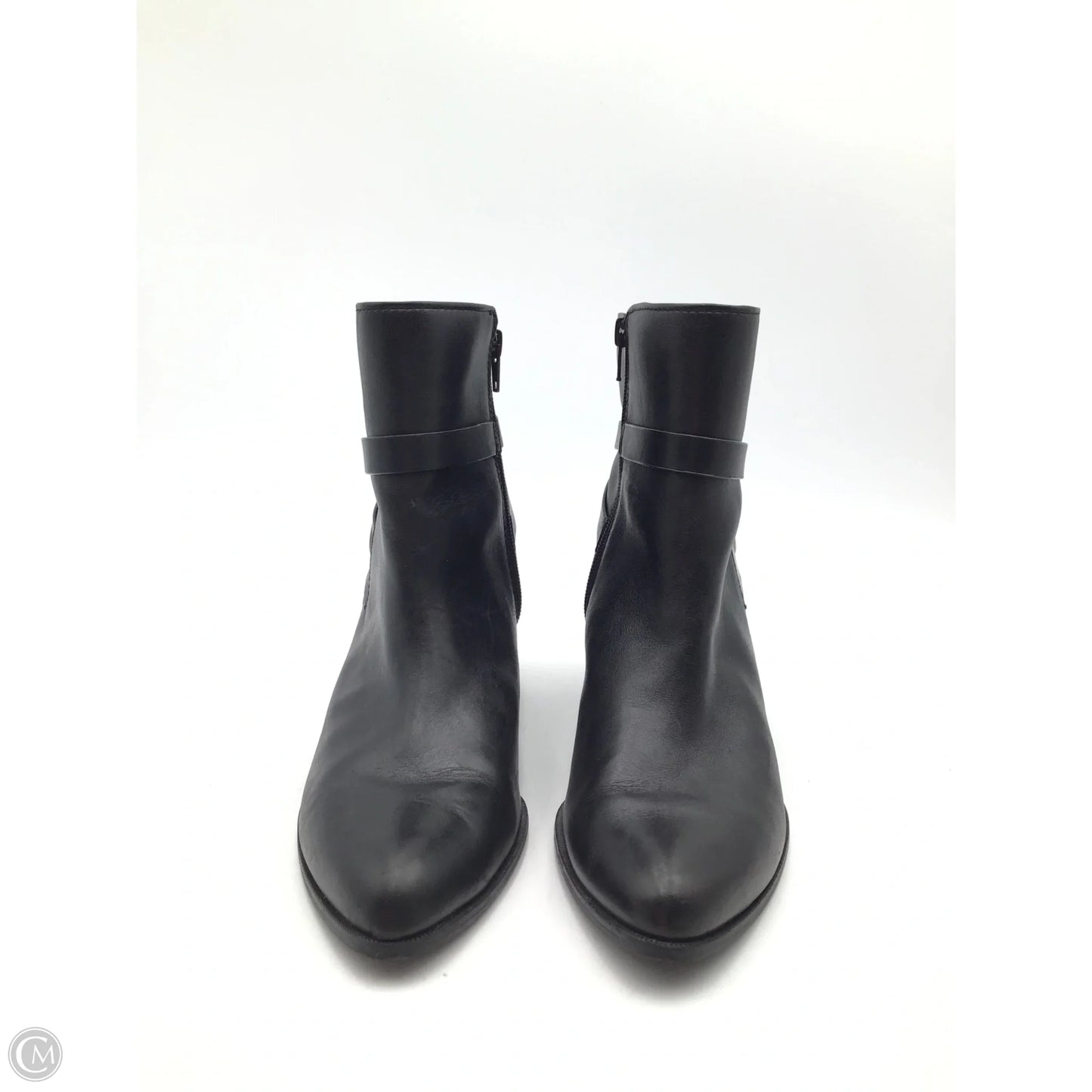 Boots Ankle Heels By Anne Klein In Black, Size: 10