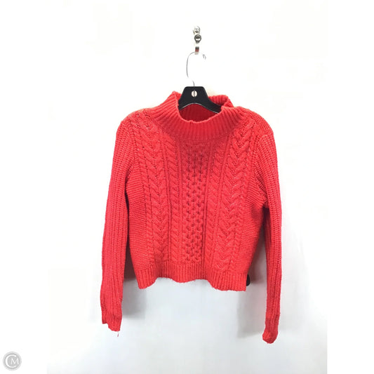 Sweater By Loft In Red, Size: Xs