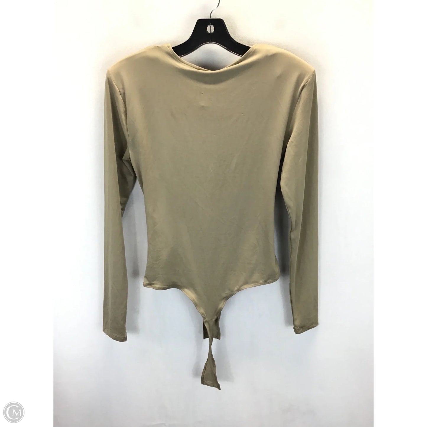 Bodysuit By H&m In Taupe, Size: M