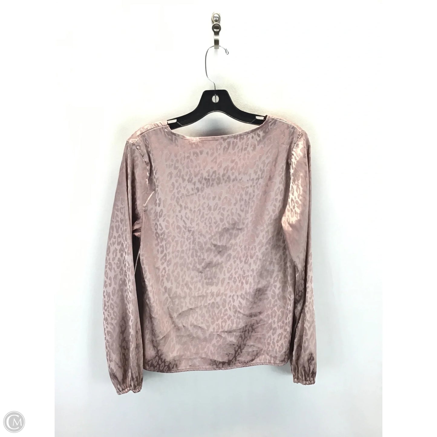 Top Long Sleeve By Shein In Animal Print, Size: M