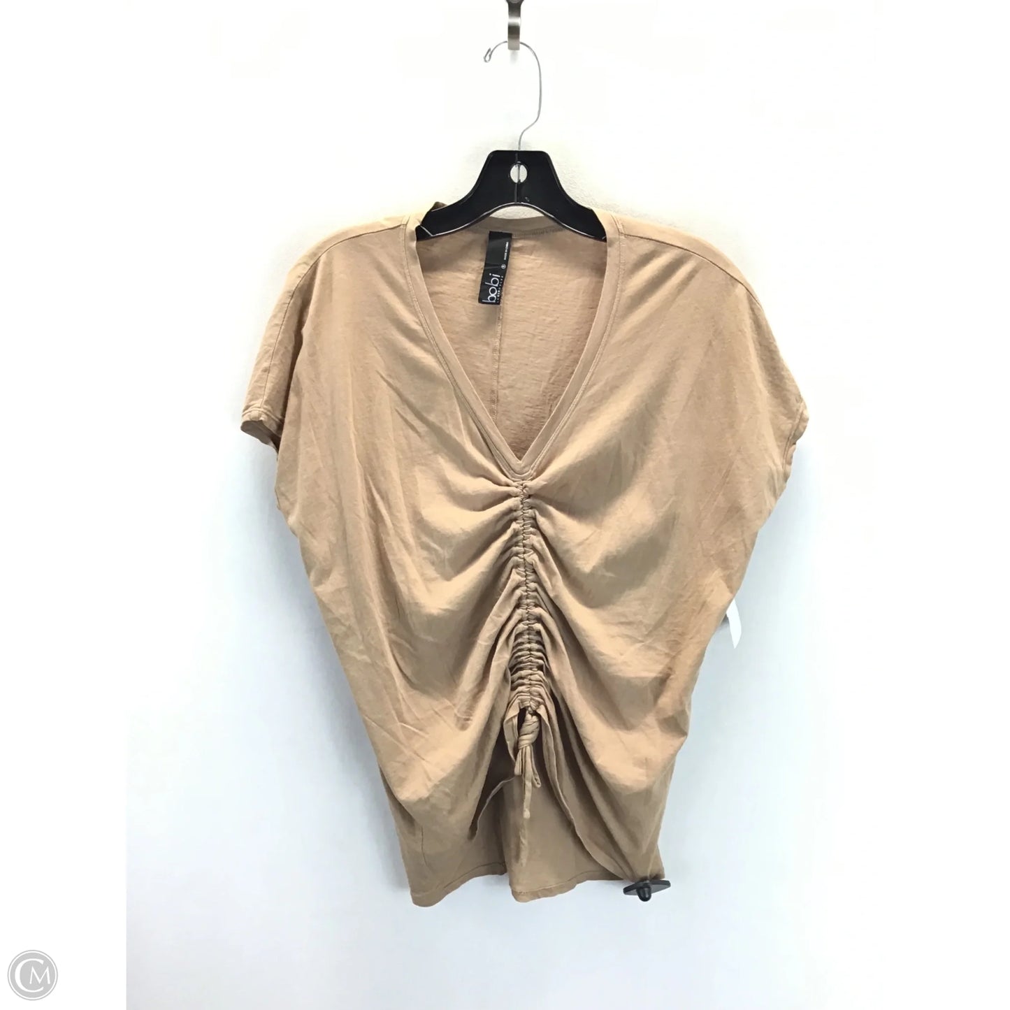 Top Sleeveless By Bobi In Tan, Size: S