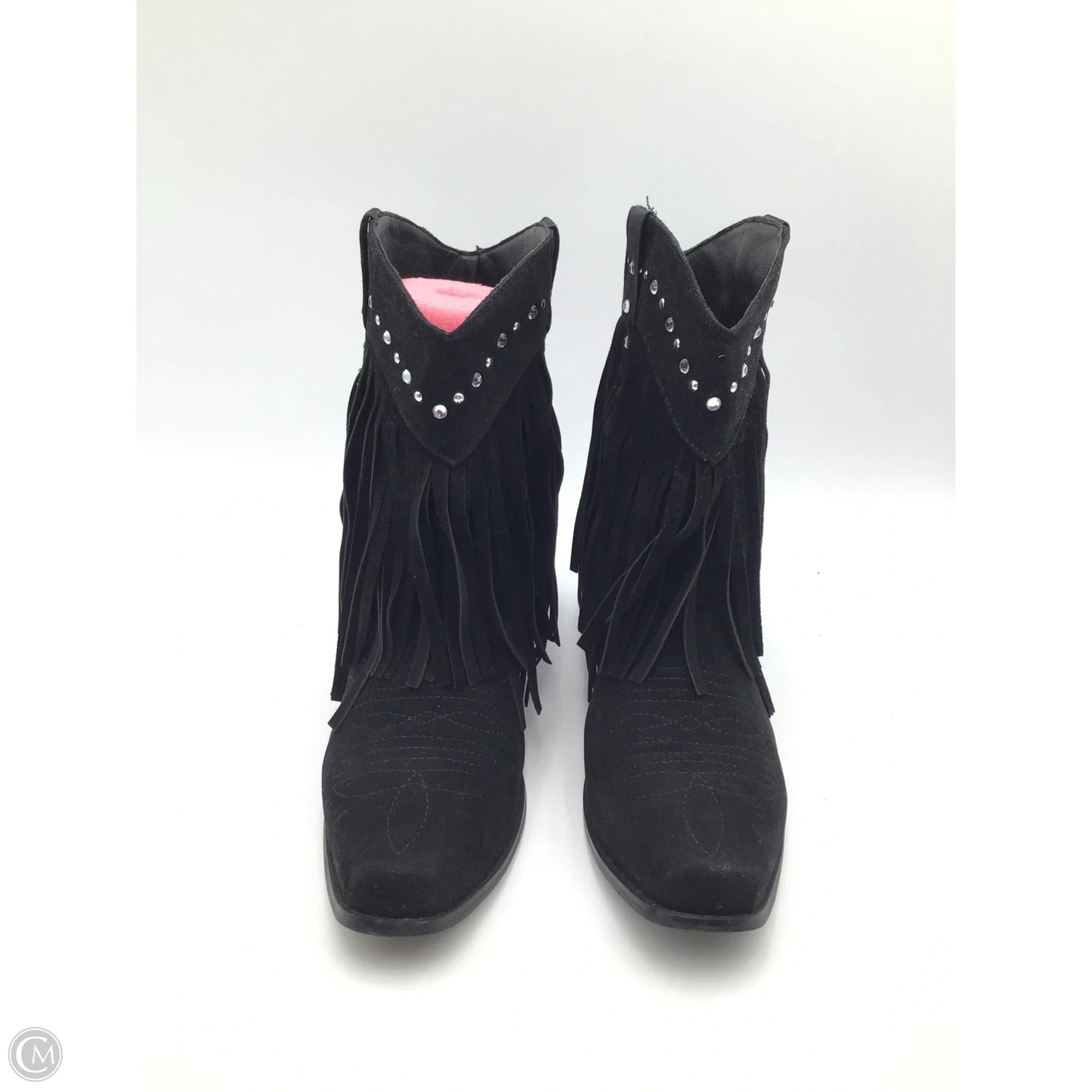 Boots Western By Clothes Mentor In Black, Size: 12