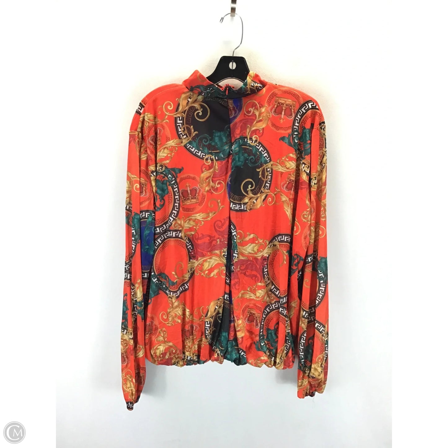 Top Long Sleeve By Clothes Mentor In Red, Size: 3x