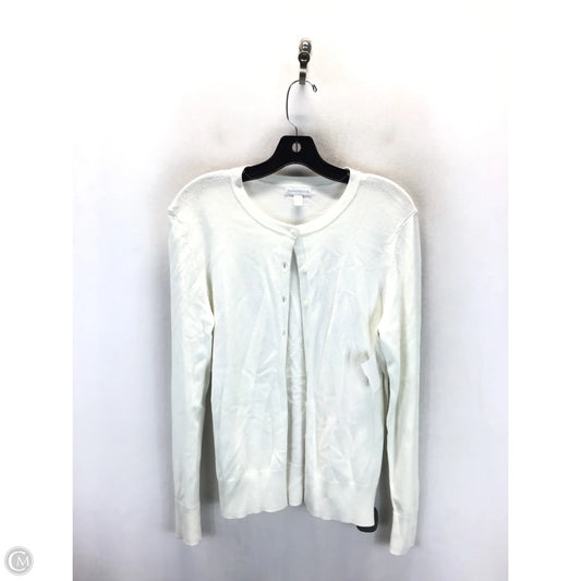 Sweater By Charter Club In White, Size: M