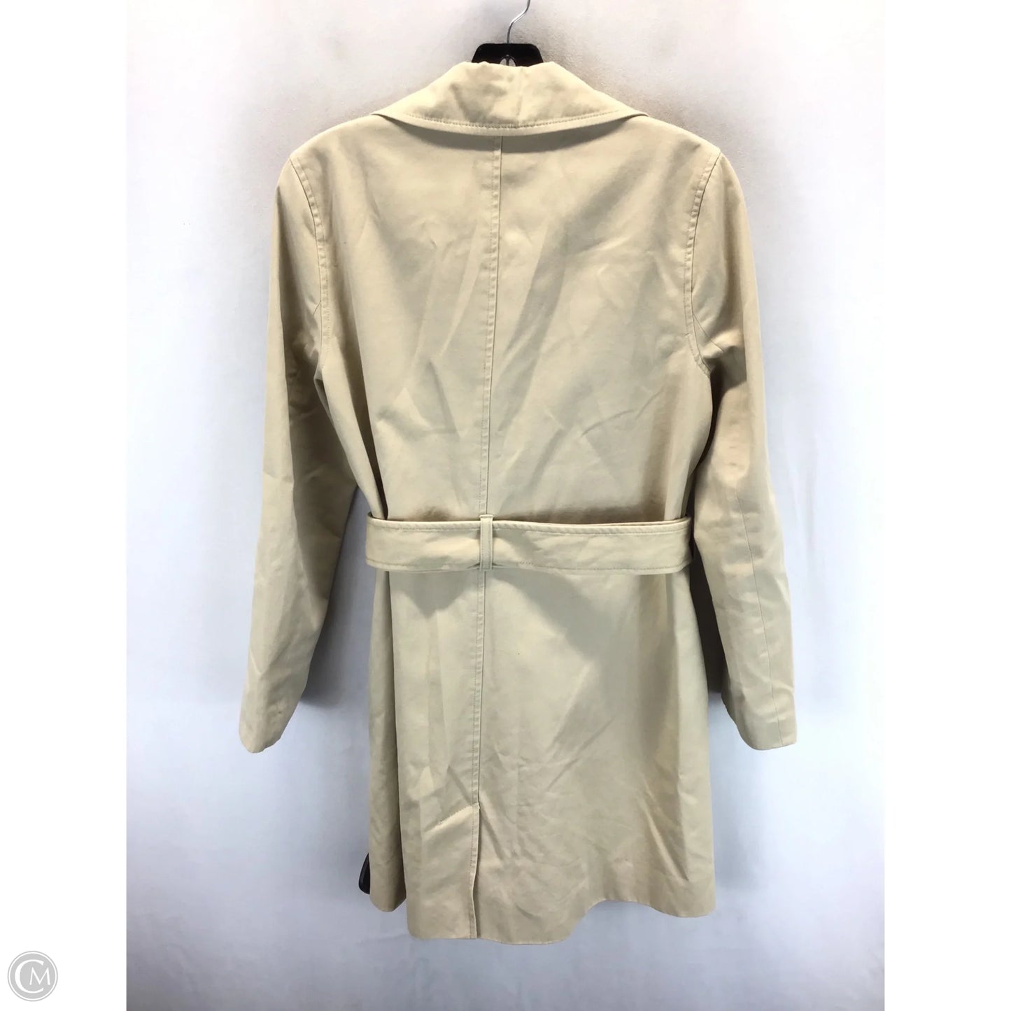 Coat Trench Coat By J. Crew In Tan, Size: 4