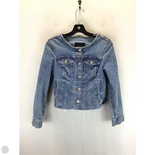 Jacket Denim By Banana Republic In Blue, Size: S