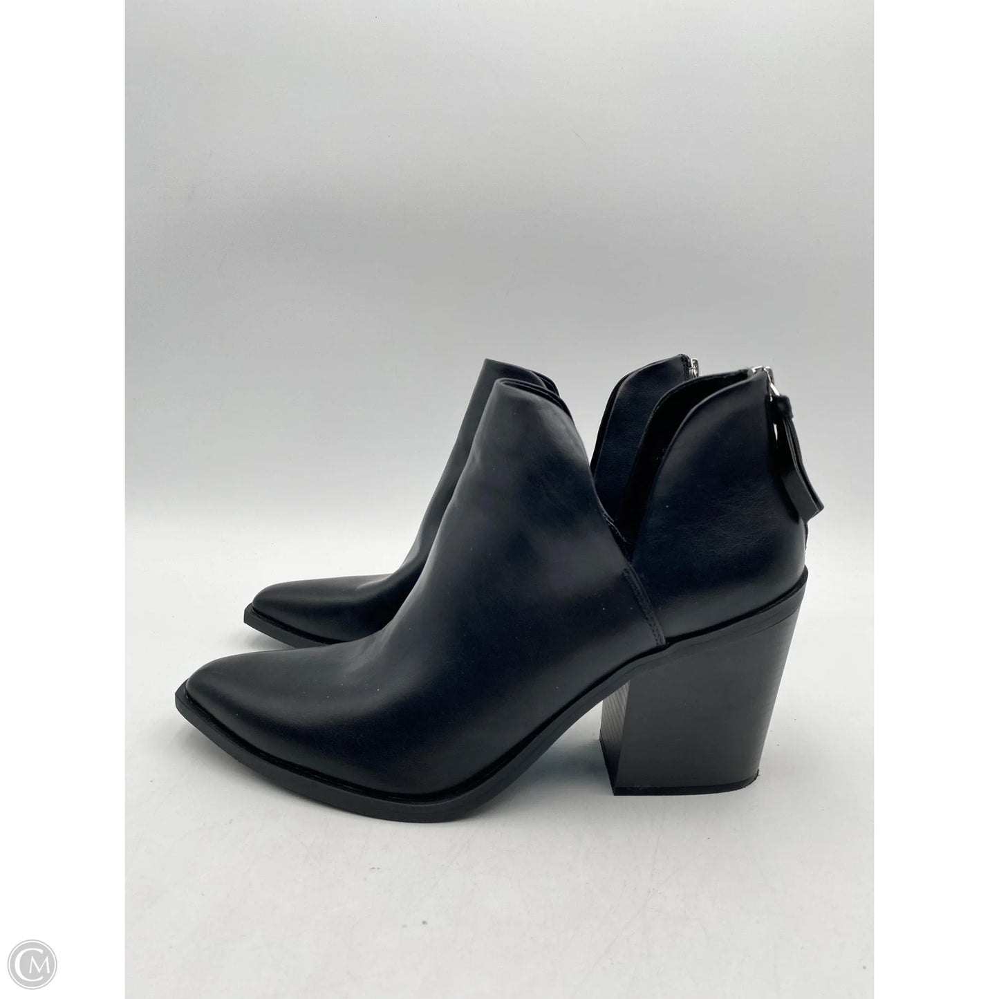 Boots Ankle Heels By A New Day In Black, Size: 11