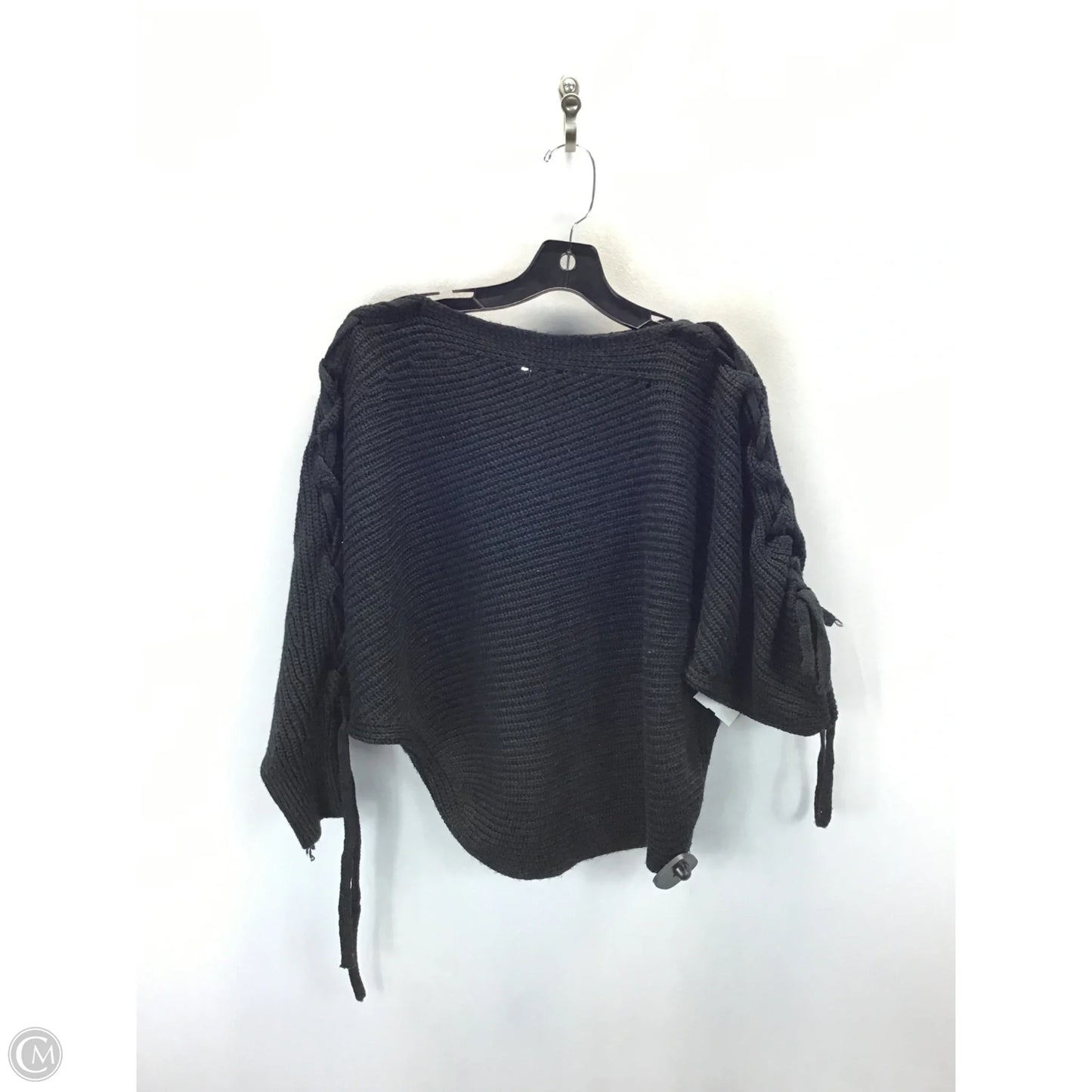 Sweater By Clothes Mentor In Black, Size: L