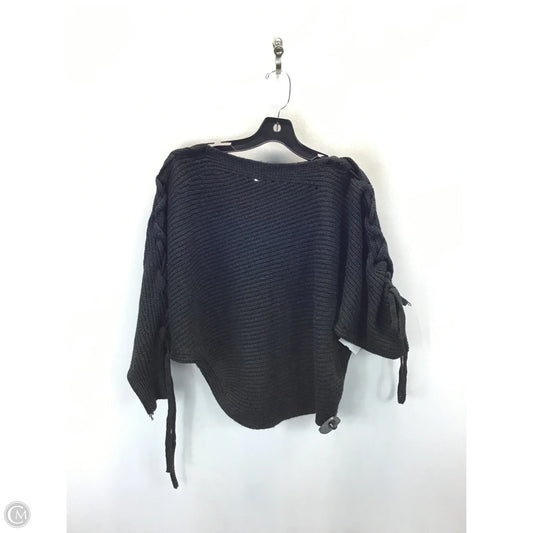 Sweater By Clothes Mentor In Black, Size: L