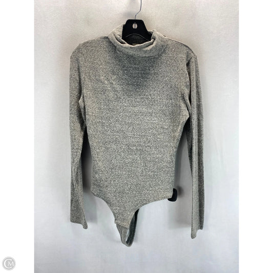 Bodysuit By Madewell In Grey, Size: L
